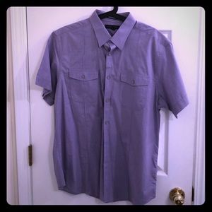 Banana Republic short sleeve button down shirt